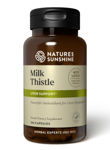 Natures Sunshine Milk Thistle 100 Capsules